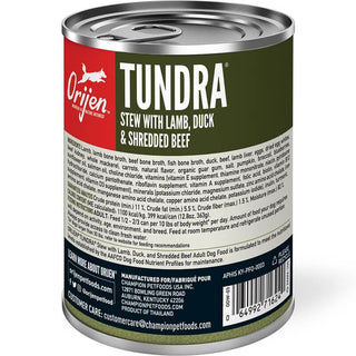 Orijen Stew with ShredsTundra