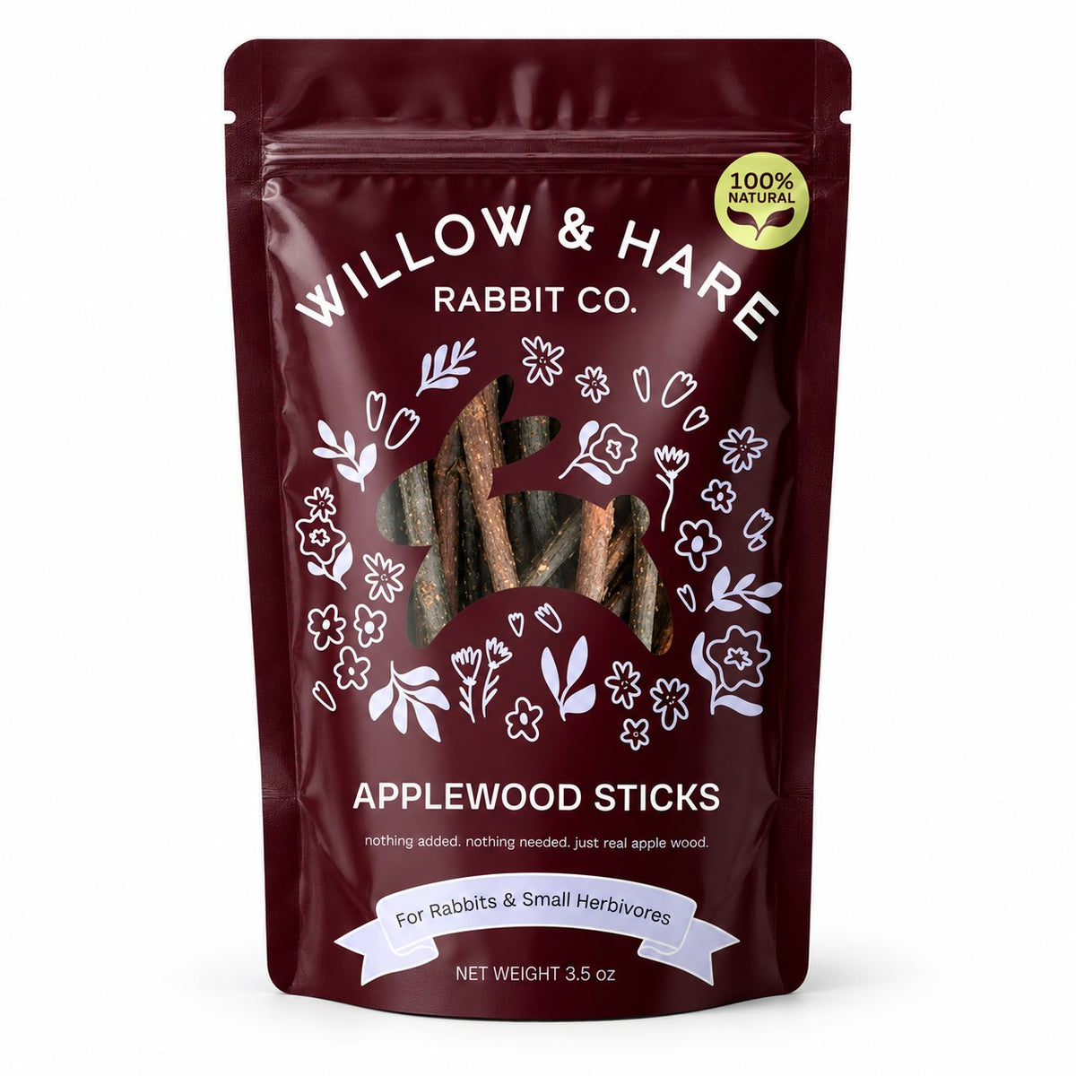 Willow and Hare Co. Applewood Sticks