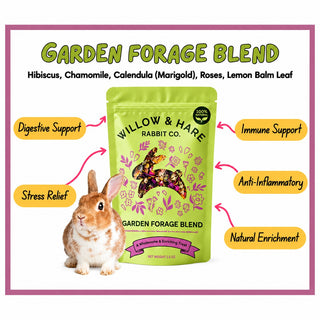 Willow and Hare Co. Garden Forage Blend