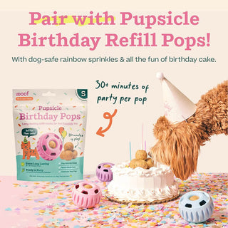 Woof Birthday Pupsicle Blue