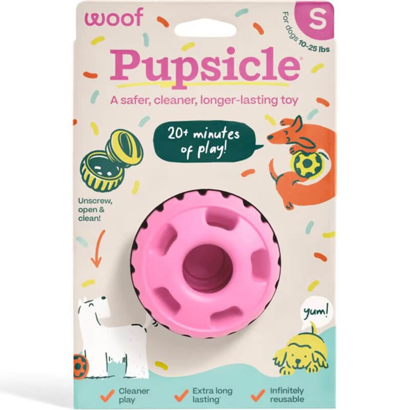 Woof Birthday Pupsicle Pink