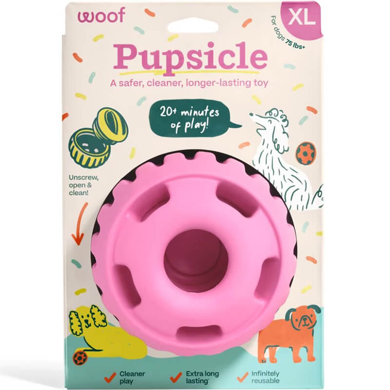 Woof Birthday Pupsicle Pink