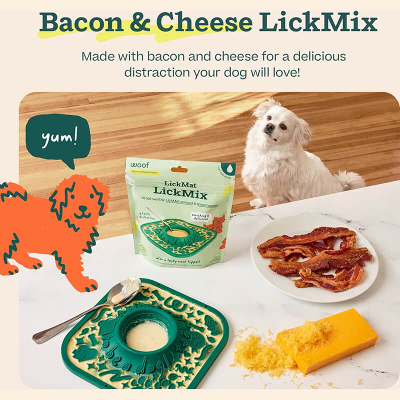 Woof LickMix Bacon & Cheese