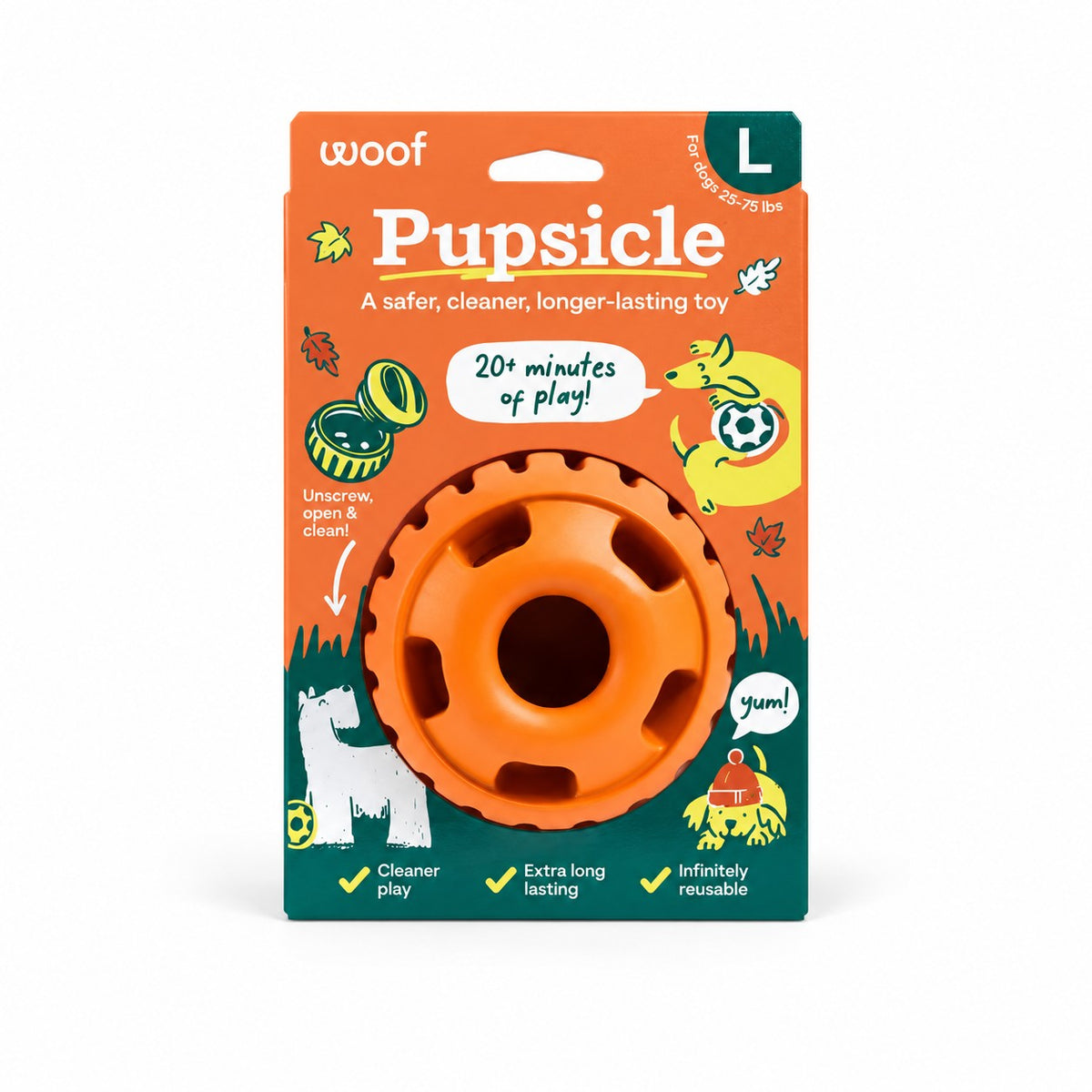 Woof Pumpkin Pupsicle