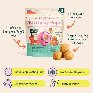 Woof Pupsicle Refill Pops Birthday