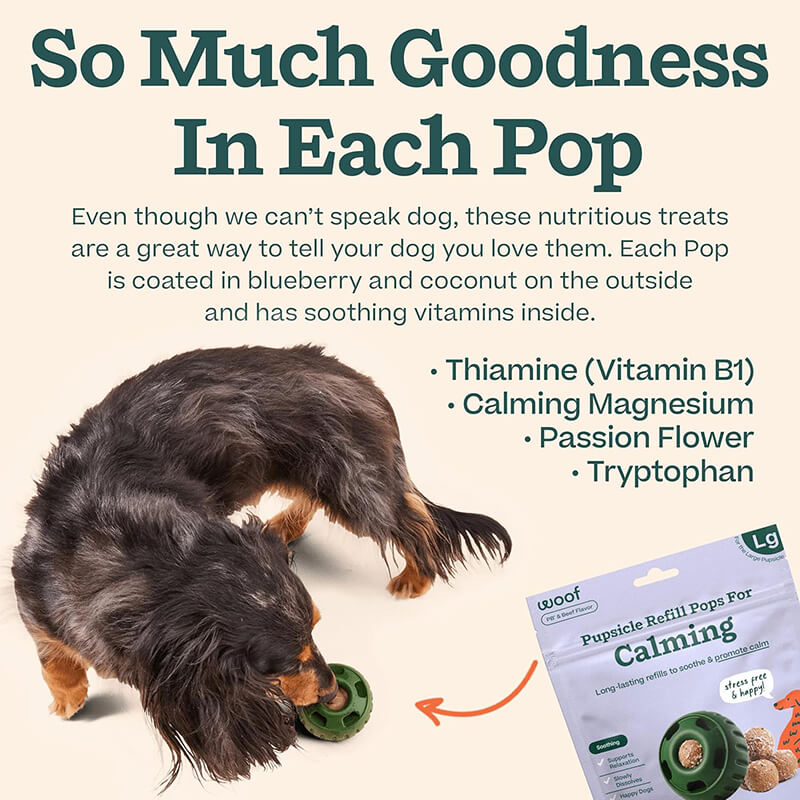 Woof Pupsicle Refill Pops Calming