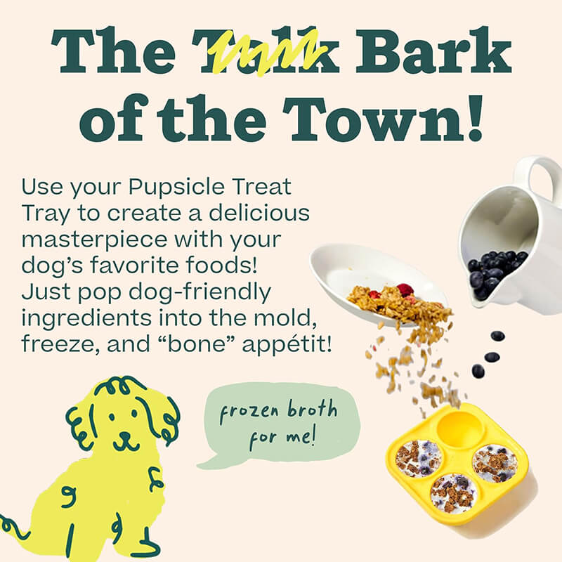 Woof Pupsicle Treat Tray