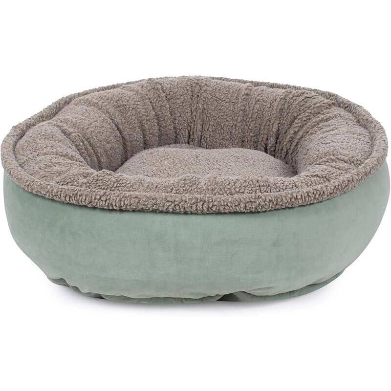 Carolina Pet Bed Microfiber & Tipped Berber Comfy Cup