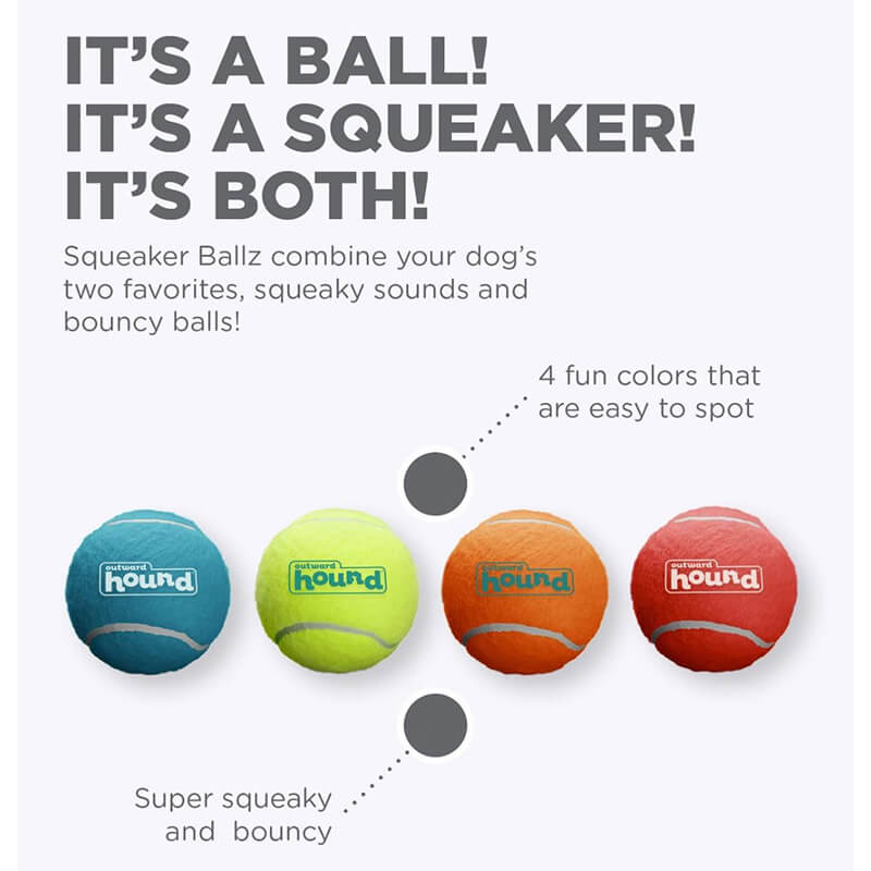Outward Hound Squeaker Ballz