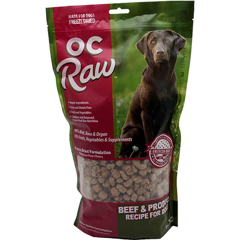 OC Raw Freeze-Dried Rox Beef & Produce