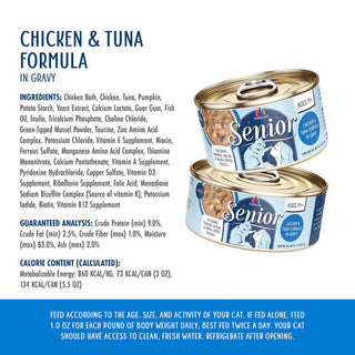 Weruva Senior Chicken & Tuna in Gravy