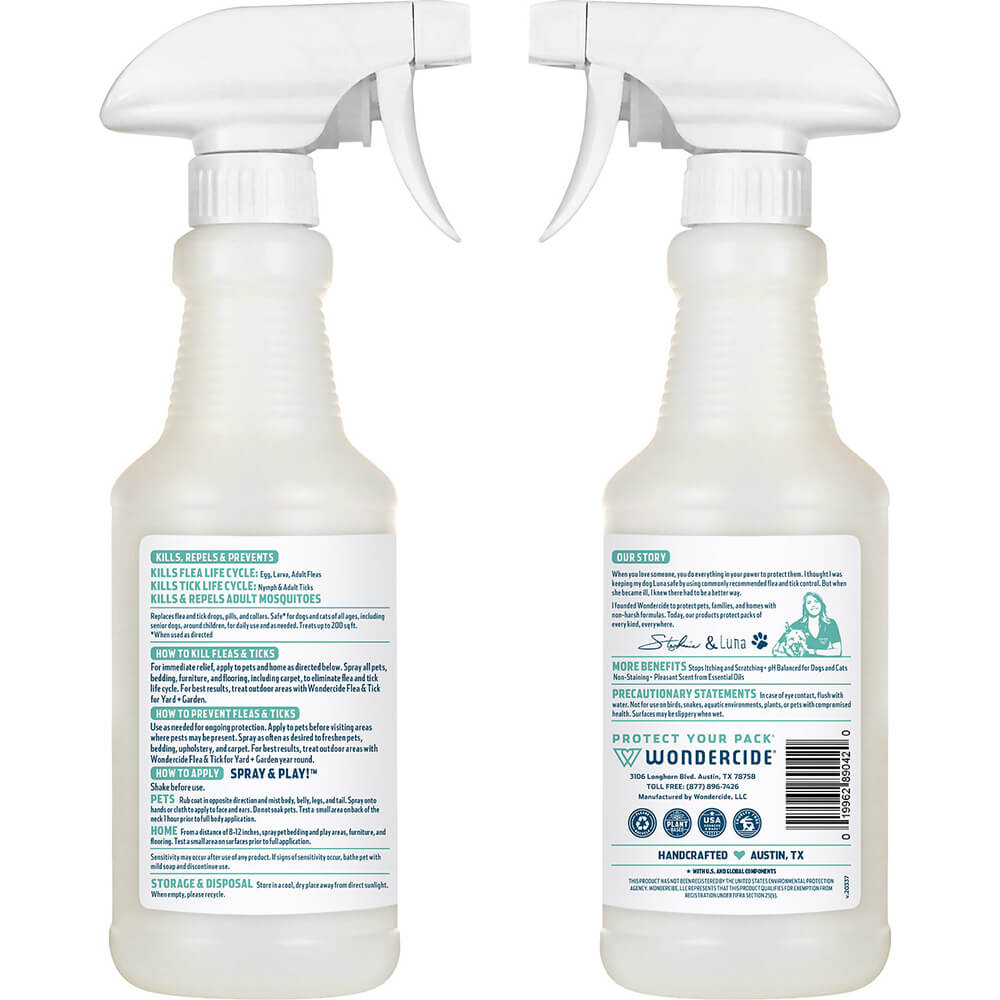 Wondercide Flea, Tick & Mosquito Spray for Pets + Home, Cedarwood