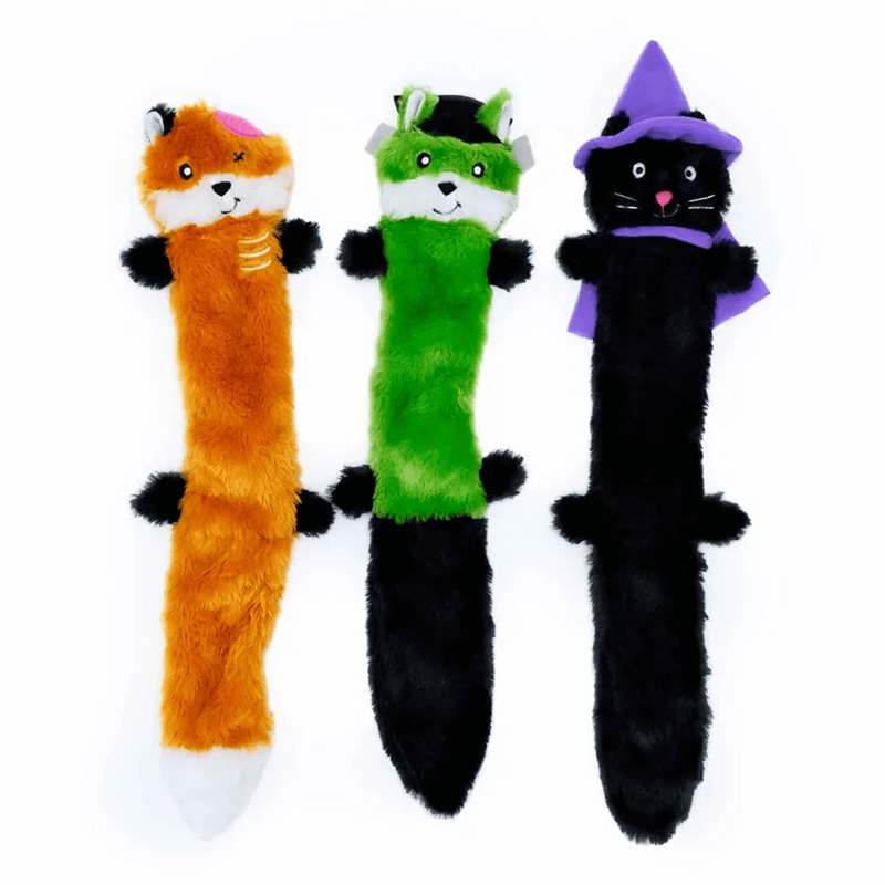 Zippy Paws Halloween Skinny Peltz 3-Pack