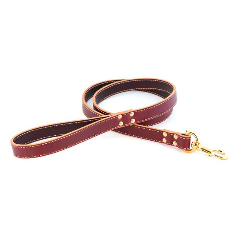 Auburn Leathercrafters Lake Country Stitch Leash