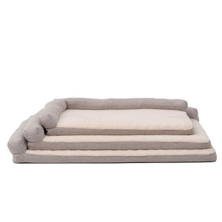 Territory Orthopedic Lounger Dog Bed Khaki