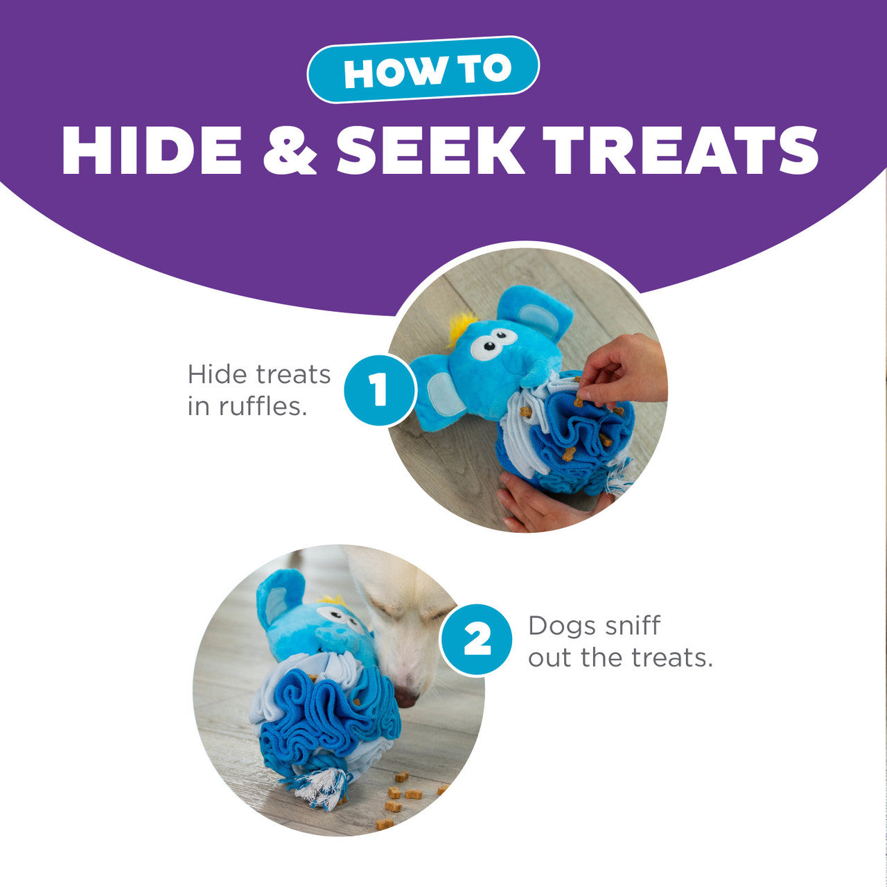 Outward Hound Stuff N' Snuffle Elephant
