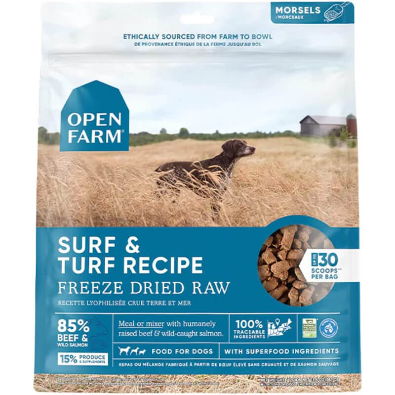 Open Farm Freeze Dried Raw Patties Surf & Turf