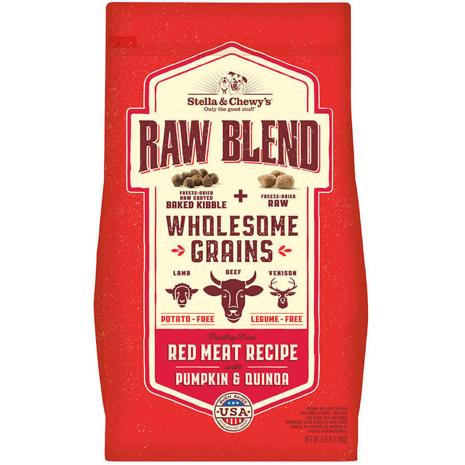 Stella & Chewy's Raw Blend Wholesome Grains Red Meat