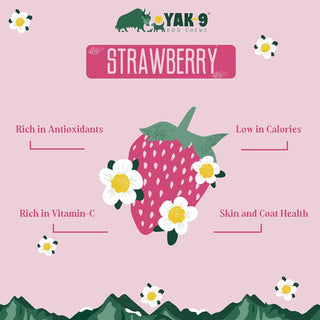 Yak9 Strawberry Cheese Chew
