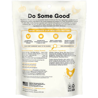 Open Farm Better Biscuits Chicken & Oatmeal