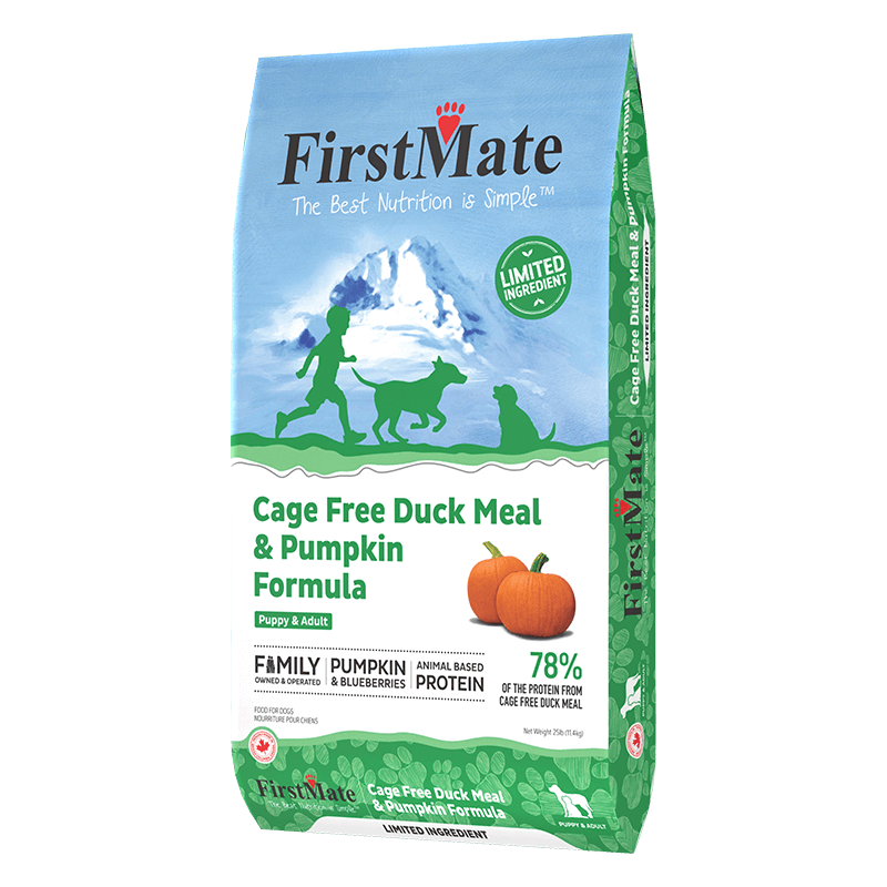 FirstMate Limited Ingredient Duck Meal & Pumpkin