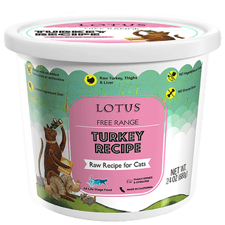 Lotus Frozen Raw Free-Range Turkey