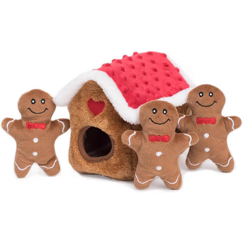 Zippy Paws Burrow Gingerbread House