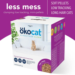 Okocat Less Mess Low-Tracking Mini Pellets Litter