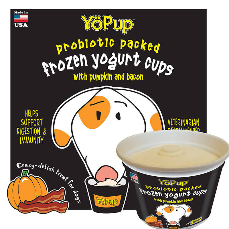 Yoghund Frozen Yogurt Cups Pumpkin & Bacon