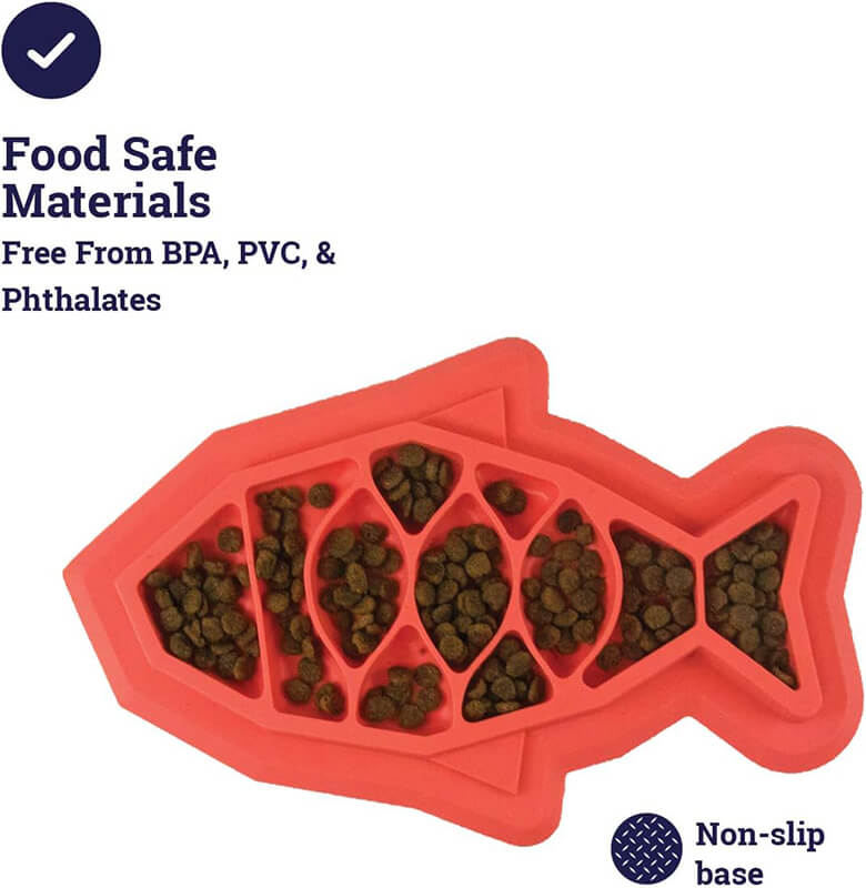 Petstages Fishie Fun Slow Feeder Mat