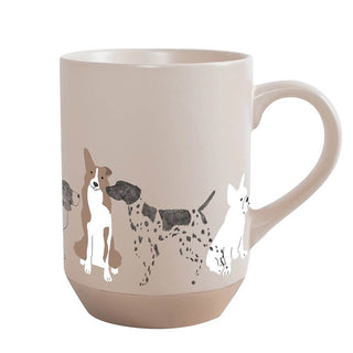 Fringe Studio Pencil Dogs  Stoneware Mug