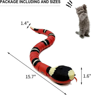 Spot Wigglin' Snake Electronic Cat Toy