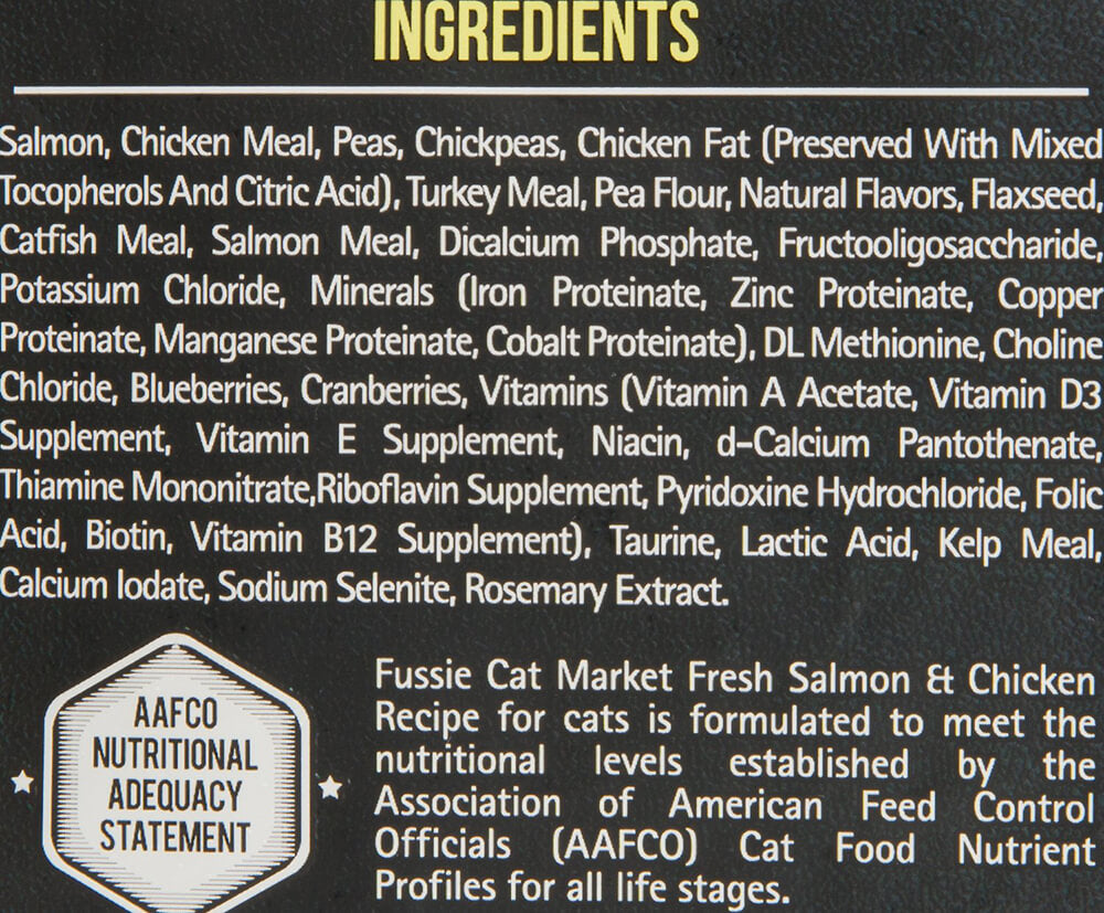 Fussie Cat Market Fresh Salmon & Chicken