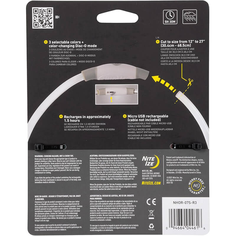 Nite Ize NiteHowl® Rechargeable LED Safety Necklace - Disc-O Select™