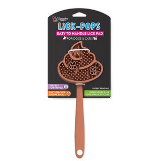 Spunky Pup Lick Pad Spatula Poop Emoji