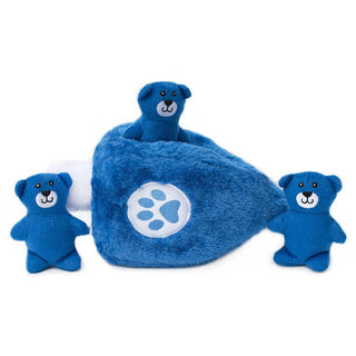 Zippy Paws Holiday Burrow Dreidel