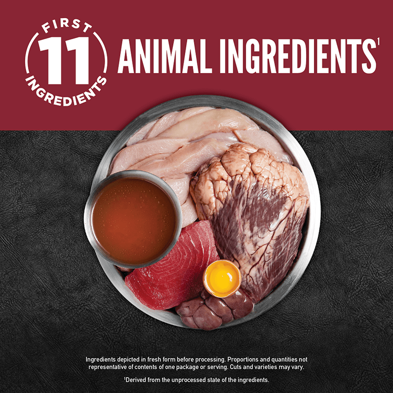 Orijen Cat Chunks & Shreds Beef and Tuna