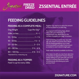 Zignature Freeze-Dried Zssentials