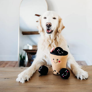 Zippy Paws Burrow boba Milk Tea
