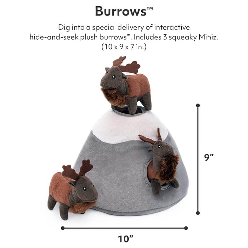 Zippy Paws Burrow Elk Mountain