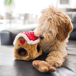 Zippy Paws Burrow Gingerbread House