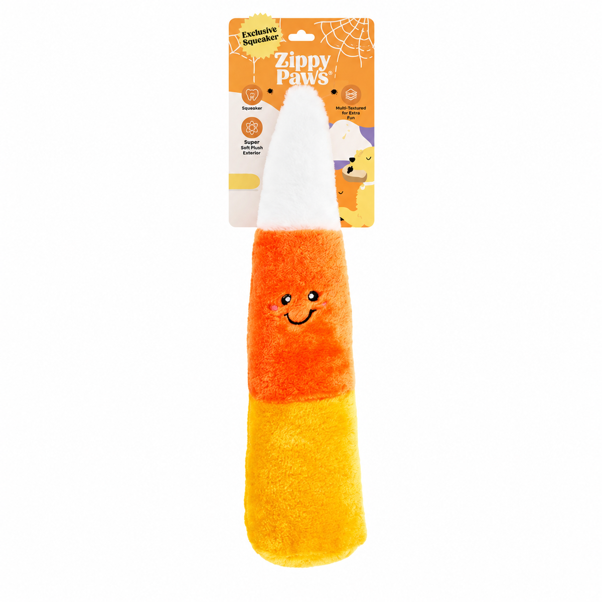 Zippy Paws Halloween Jigglerz Candy Corn