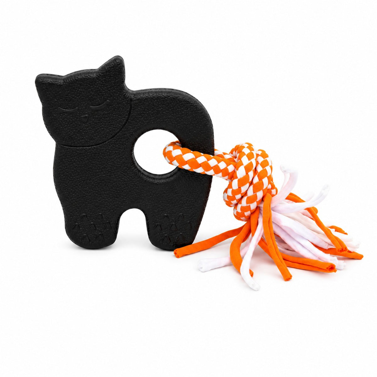 Zippy Paws Halloween ZippyTuff Teetherz Black Cat