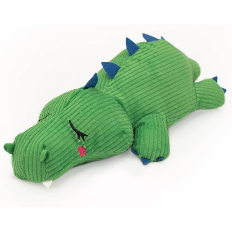 Zippy Paws Snooziez Alligator with Shhqueaker