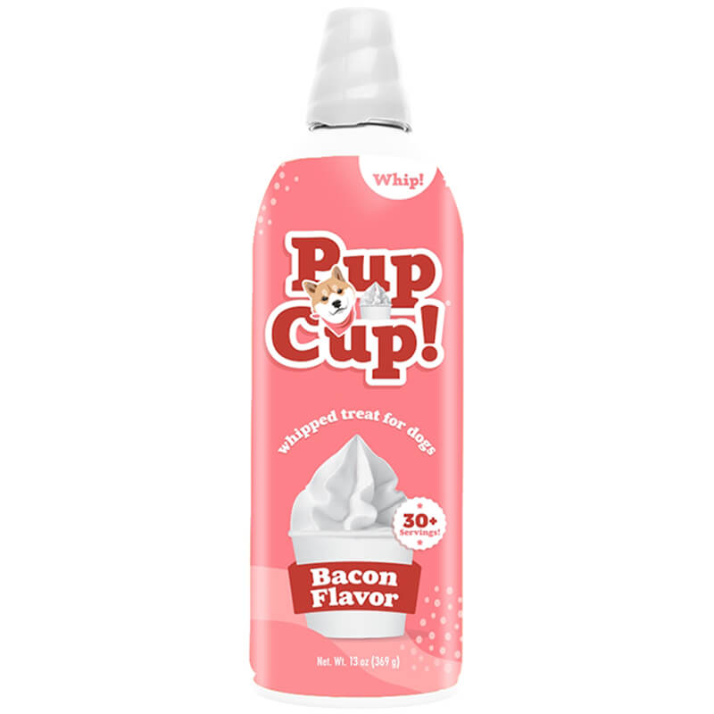 Pup Cup Whipped Cream for Dogs Bacon
