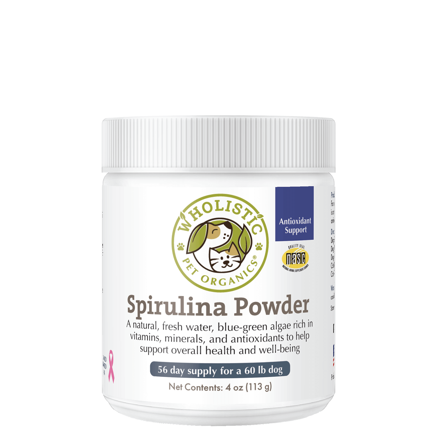 Wholistic Pet Organics Spirulina Powder