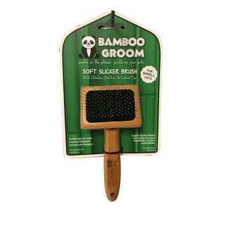 Bamboo Groom Soft Slicker Brush