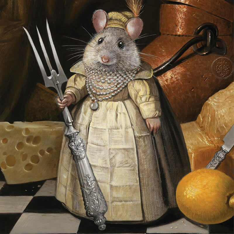 New York Puzzle Co. Lady Camembert
