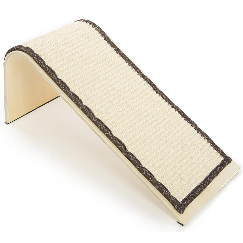 SmartyKat Sisal Angle Ramp Scratcher with Catnip