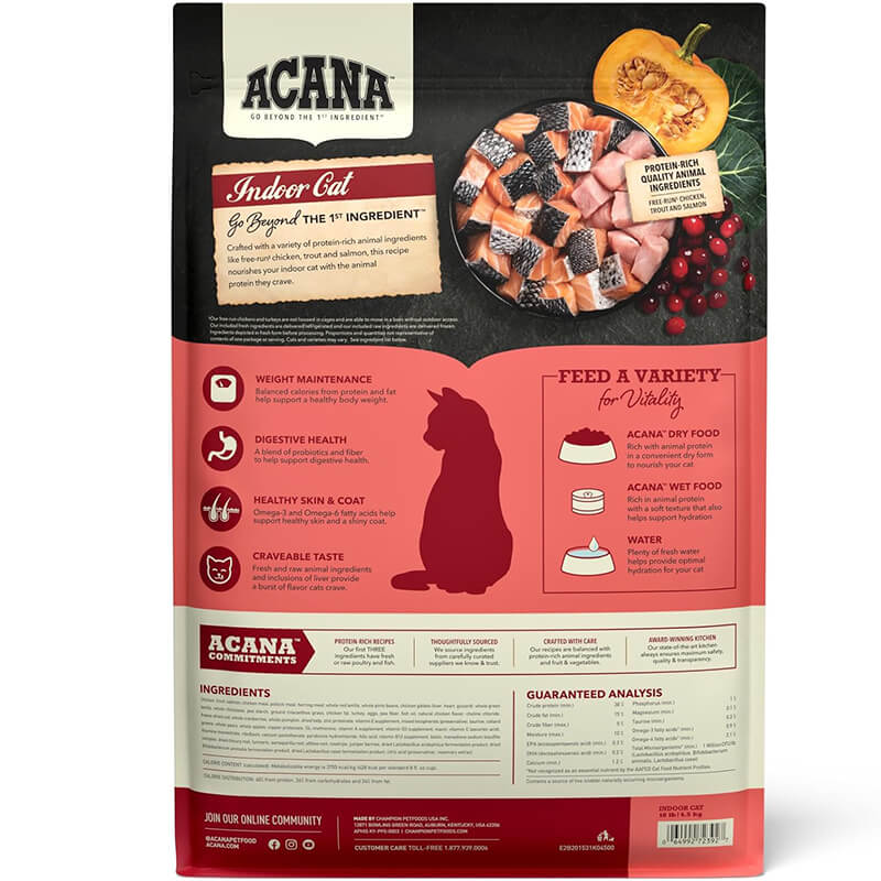 Acana Cat Indoor Highest Protein